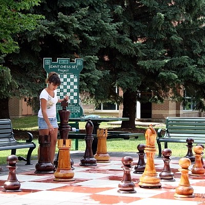 giant chess set